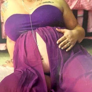 Maternity picture dress